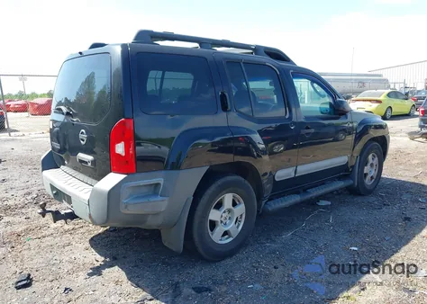2005 Nissan Xterra S из США, поврежденный, VIN 5N1AN08U65C658002